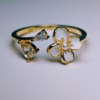 Flower and Leafs Ring