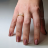 18K Gold Plated Imitation Pearl Ring