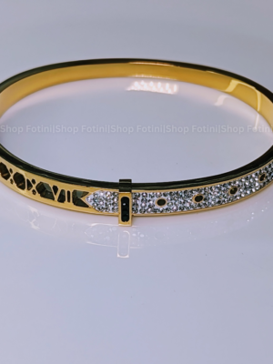 Roman Numeral Bangle Bracelet