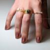 18K Gold Plated Imitation Pearl Ring