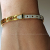 Roman Numeral Bangle Bracelet