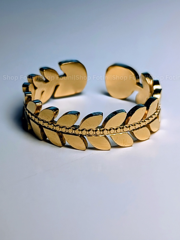 Leaf Band Ring